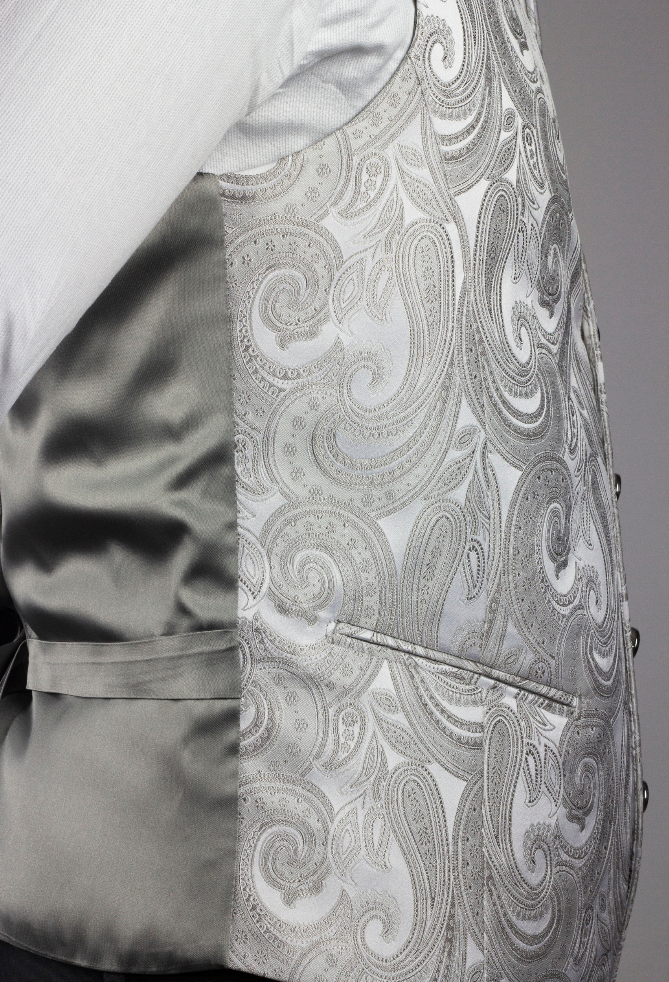 dettaglio fodera gilet  